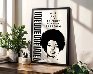 Our Duty - Assata Shakur Art Print