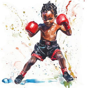 Rumble Young Man Art Print