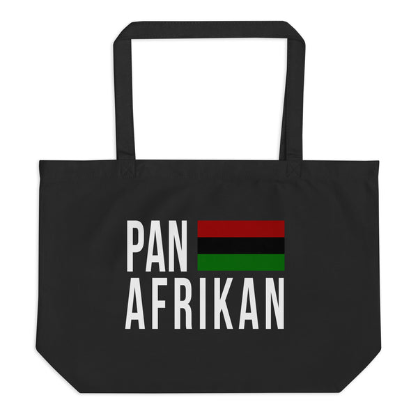 Pan African black tote bag