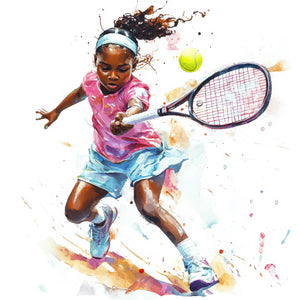 Black Girl Tennis