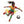 Water color art print of girl playing soccer
